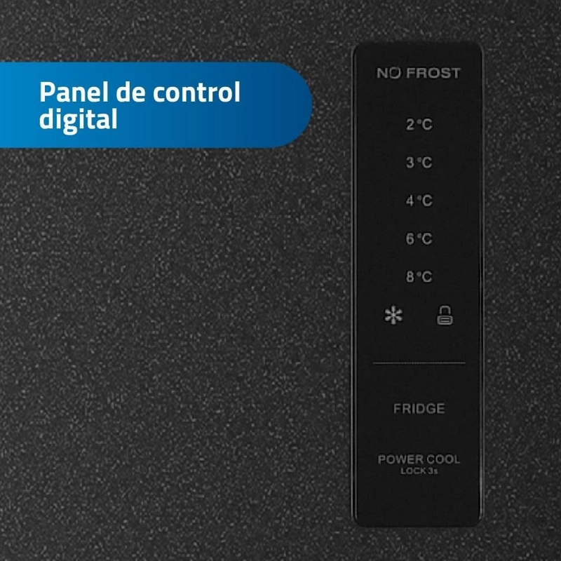 REFRIGERADORA INDURAMA TOP FREEZER NO FROST RI-478DN 417 L - 6