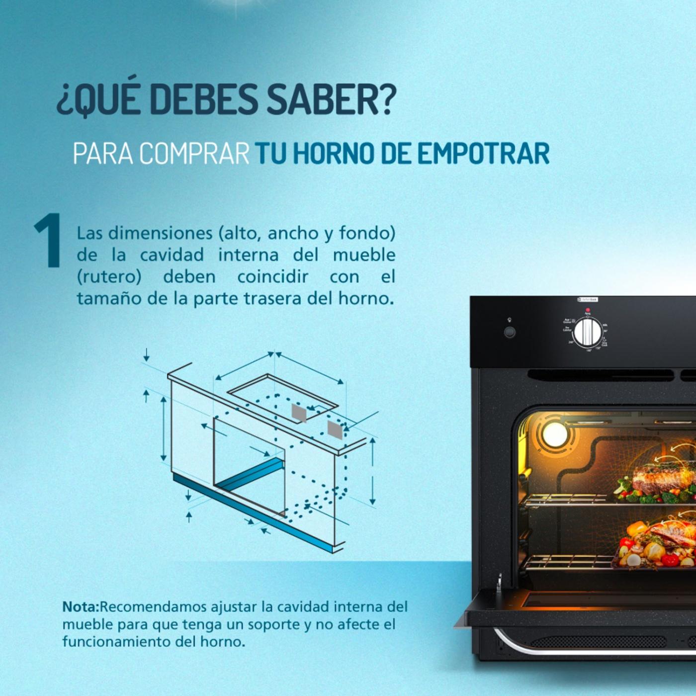 HORNO ELÉCTRICO MABE EMPOTRABLE HM6028EYAI0 - 10