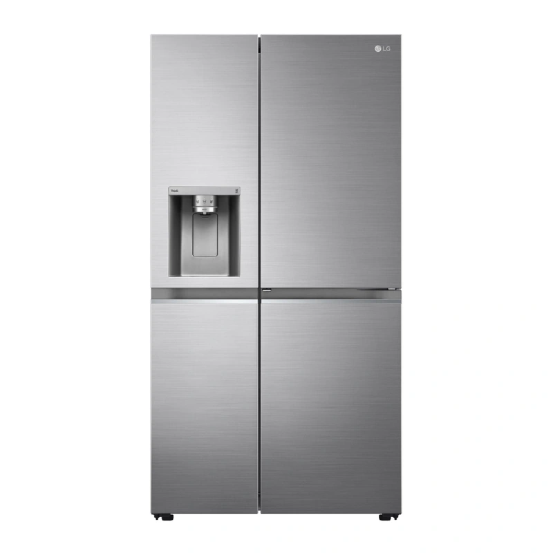 REFRIGERADORA LG 617L GS66SDP SIDE BY SIDE HYGIENE FRESH PLATEADO - 3