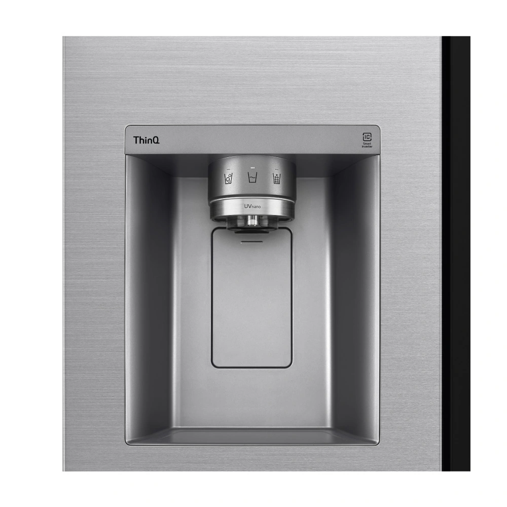 REFRIGERADORA LG 617L GS66SXN SIDE BY SIDE INSTAVIEW PLATEADO - 11