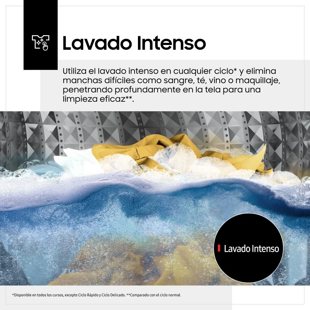 LAVADORA SAMSUNG 17 KG CARGA SUPERIOR ECO BUBBLE WA17CG6441BVPE NEGRO - 8