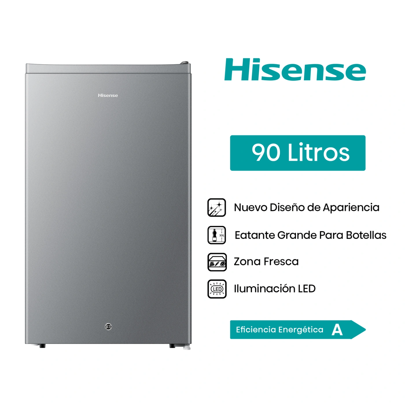 FRIGOBAR HISENSE 90 L RR121H - 1