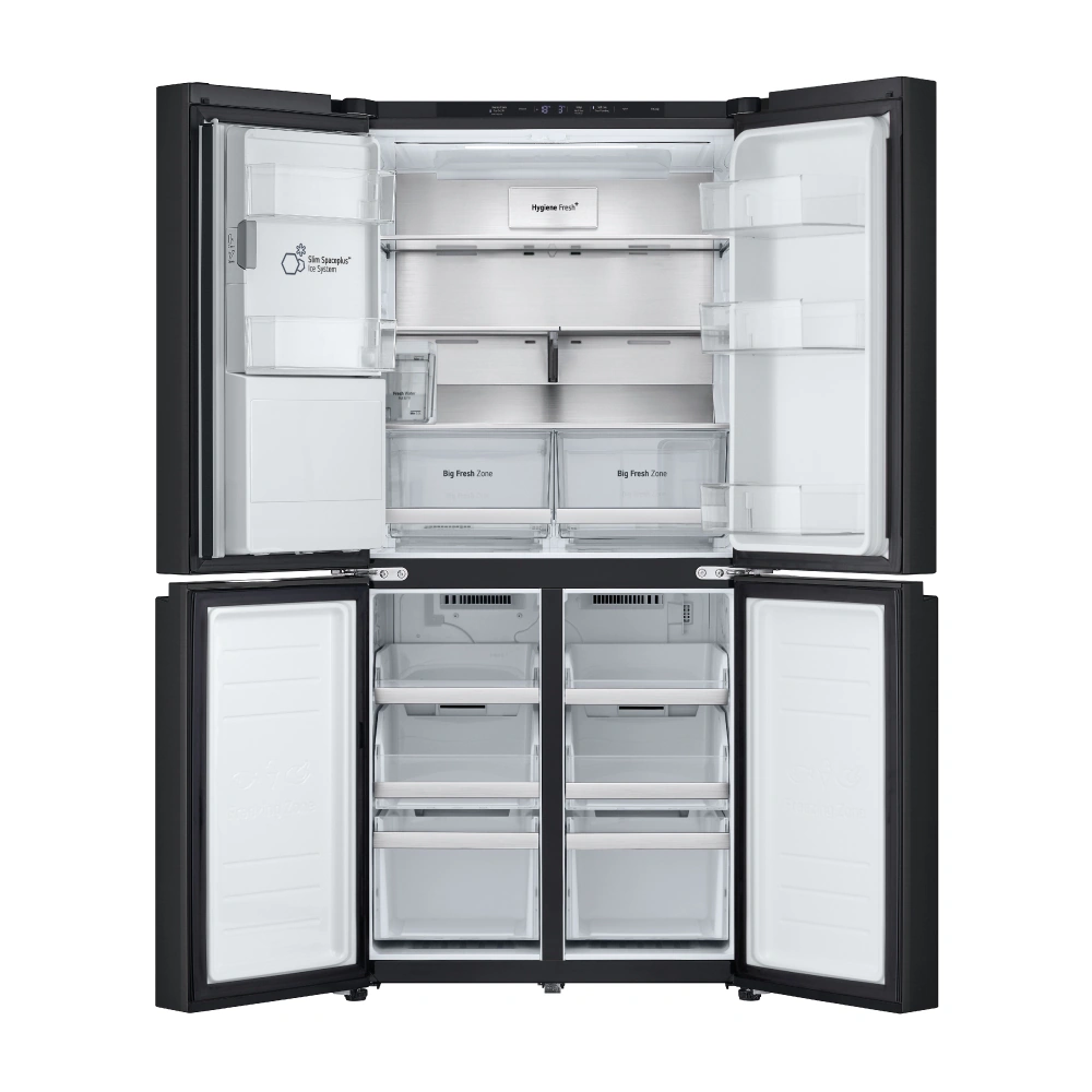 REFRIGERADORA LG 427L GM57SPM FRENCH DOOR TOTAL NO FROST NEGRO - 12