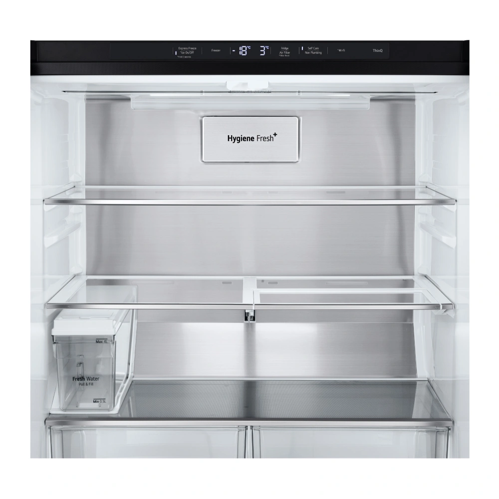 REFRIGERADORA LG 427L GM57SPM FRENCH DOOR TOTAL NO FROST NEGRO - 10