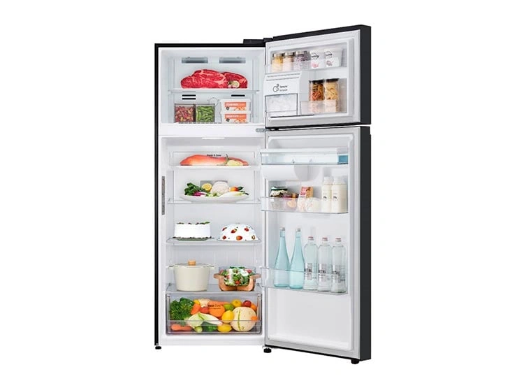 REFRIGERADORA LG 449L VT45APMC TOP FREEZER DOOR COOLING+ PLATEADA - 6
