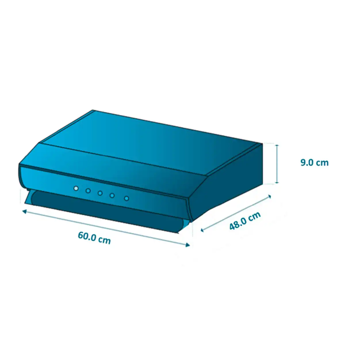 COMBO MABE CAMPANA UTILITARIA CMU6020PI0 + COCINA EMPOTRABLE PM6045GV0 - 8