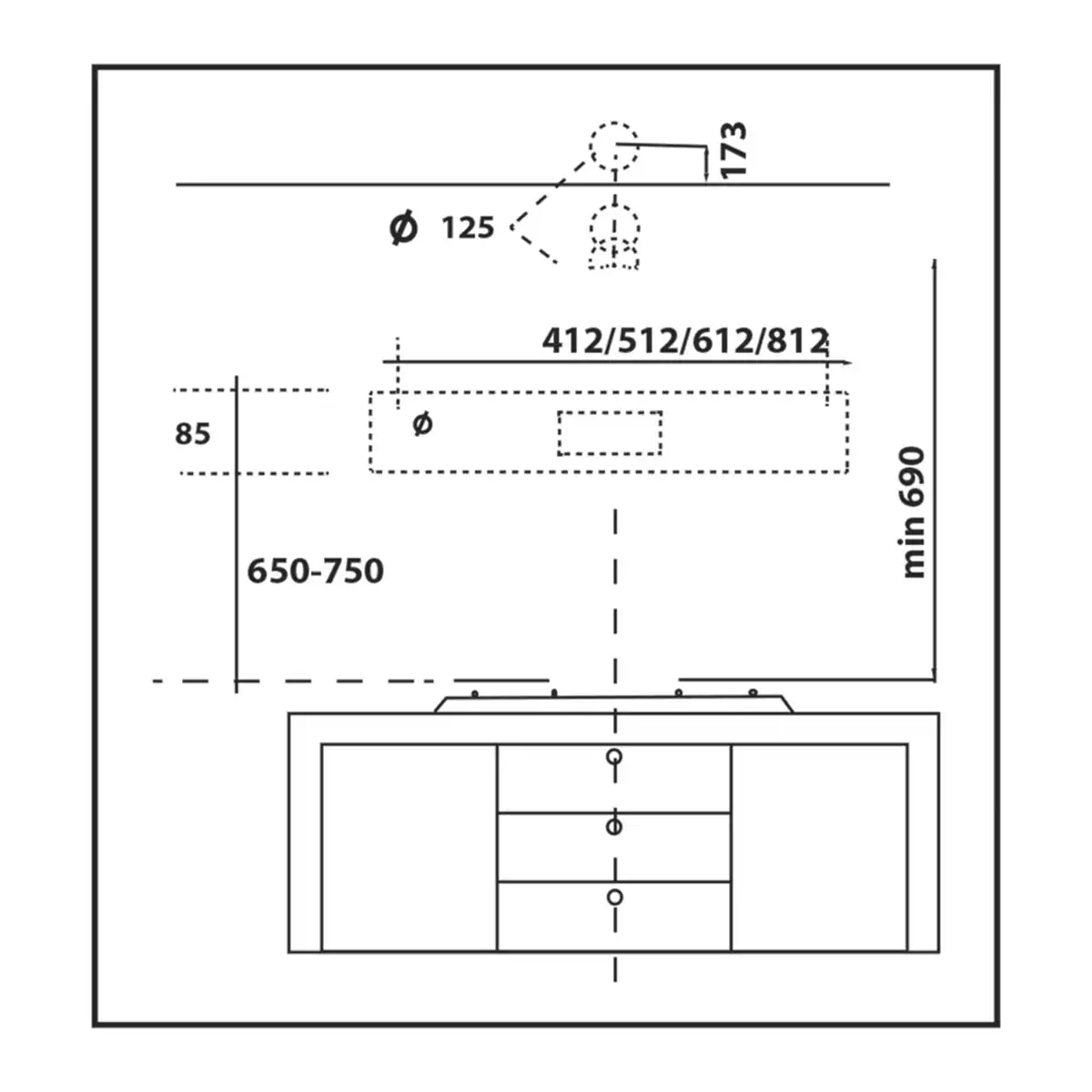 COMBO MABE CAMPANA UTILITARIA CMU6020PI0 + COCINA EMPOTRABLE PM6045GV0 + HORNO EMPOTRABLE ELÉCTRICO HM6028EYAI0 - 7