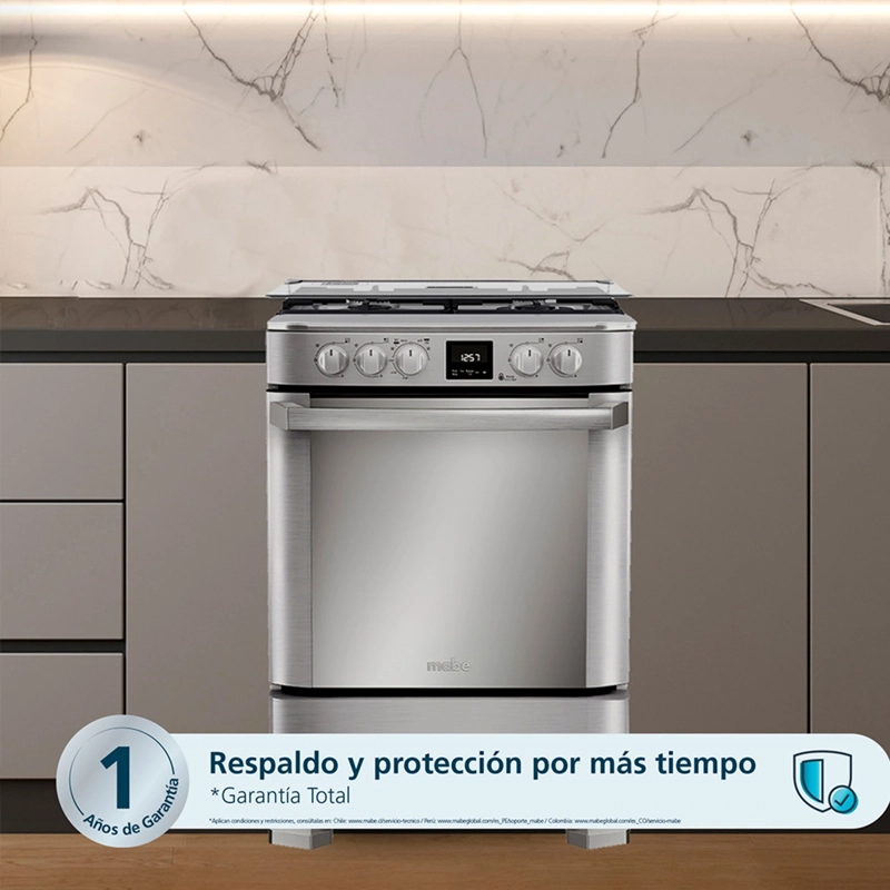 COCINA GAS LICUADO MABE 4 QUEMADORES CMP6085FX1 - 3