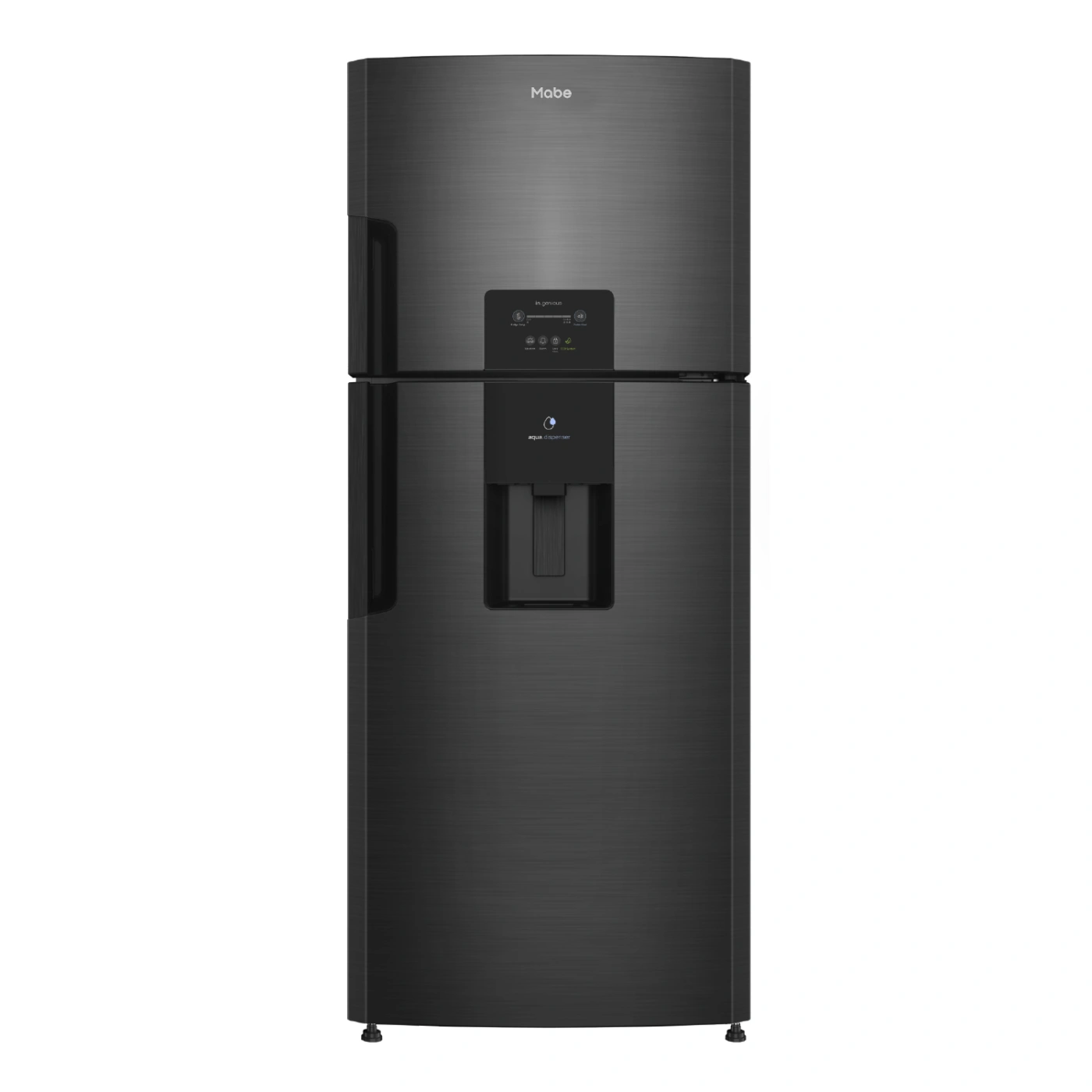 REFRIGERADORA MABE TOP FREEZER NO FROST RMP415ZPC 382 L NETO BLACK STEEL - 2