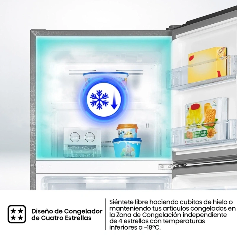 REFRIGERADORA HISENSE TOP FREEZER NO FROST RT3N320NMC - 7