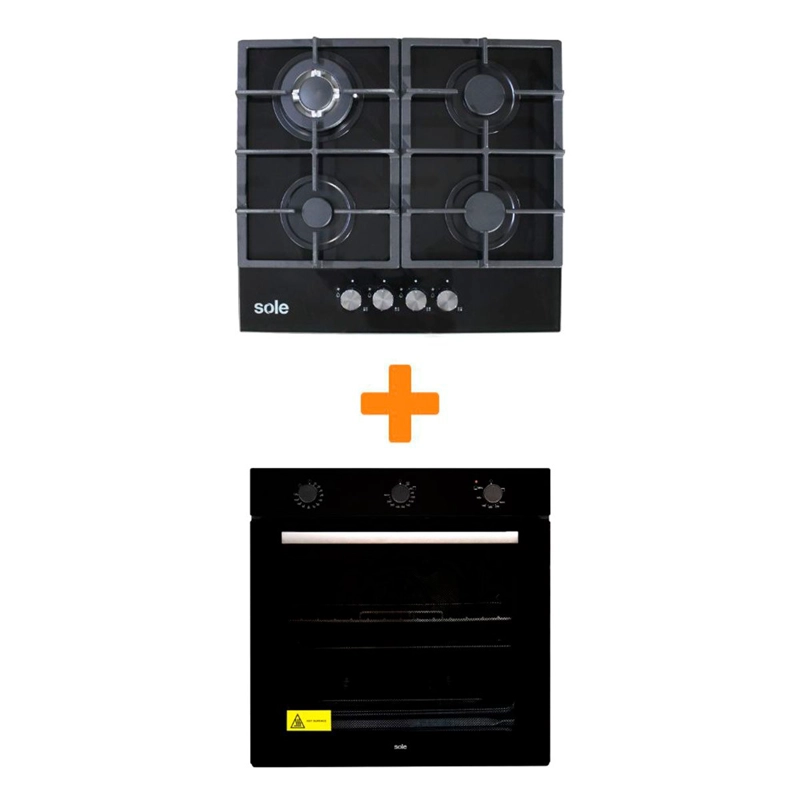 COMBO EMPOTRABLE SOLE COCINA SOLCO045COV2 + HORNO SOLHO009V3 - 1