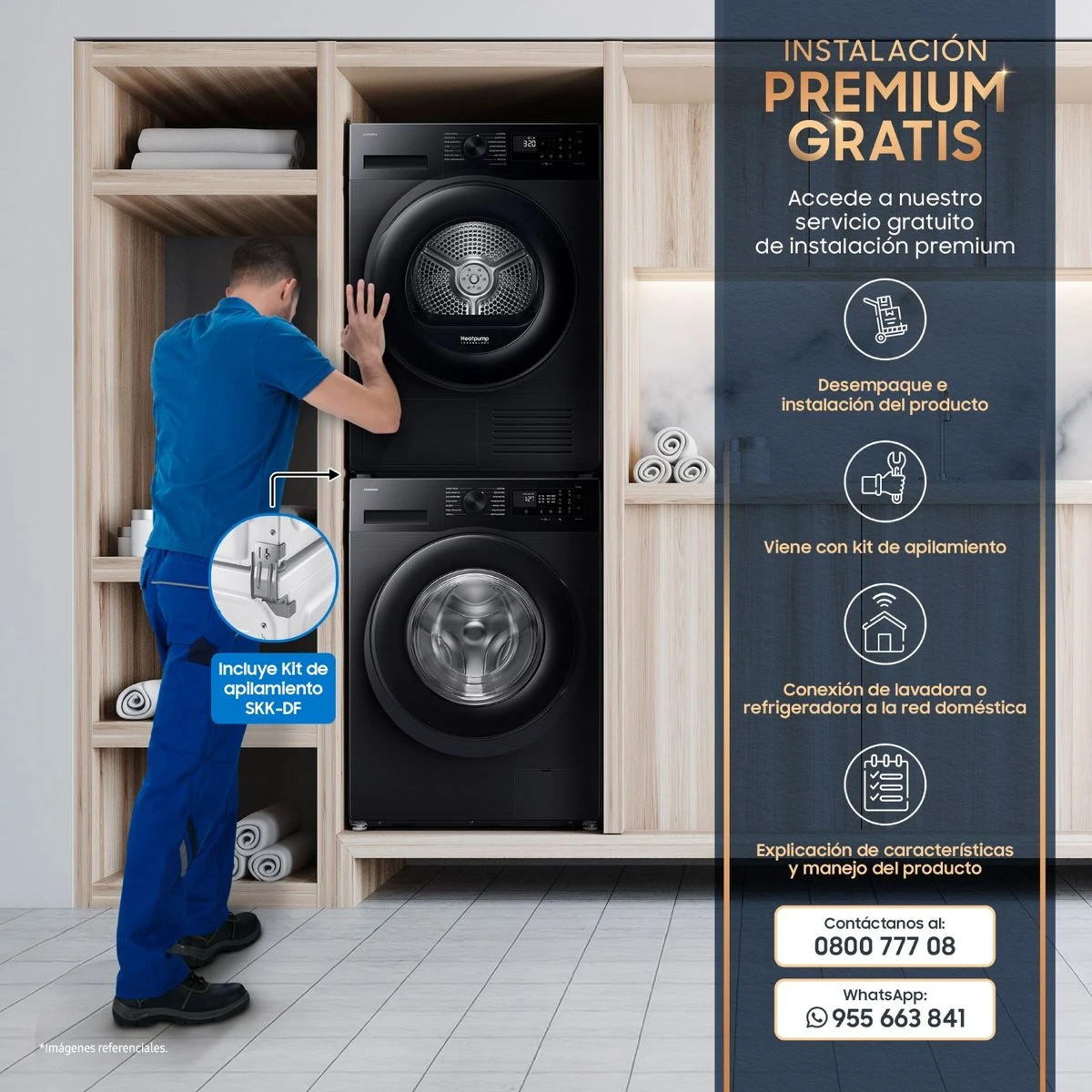 SECADORA DE ROPA SAMSUNG BOMBA DE CALOR 9 KG DV90CGC2A0ABPE - 13