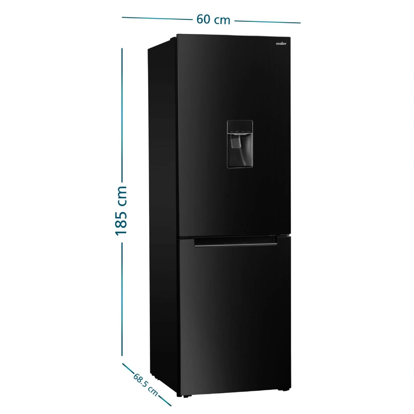 REFRIGERADORA MABE BOTTOM FREEZER NO FROST RMB432PXPRP0 - 2