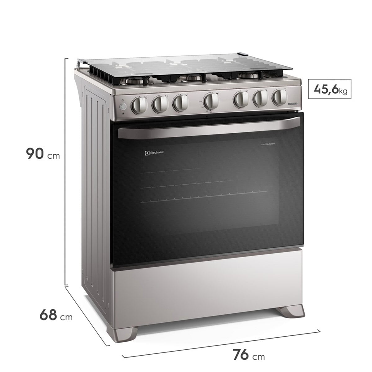 COCINA A GAS ELECTROLUX 6 HORNILLAS FE6ISR - 2