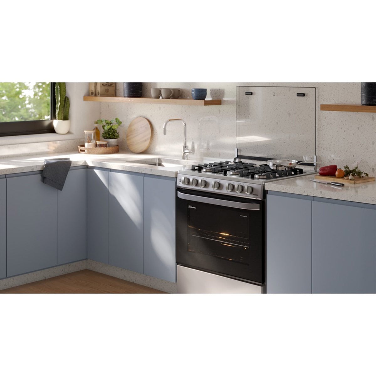 COCINA A GAS ELECTROLUX 6 HORNILLAS FE6ISR - 6
