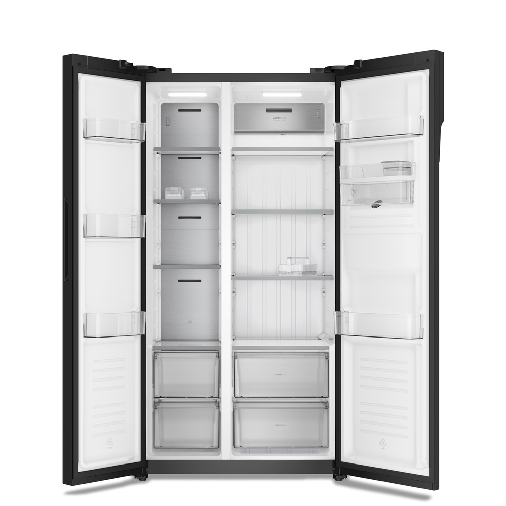 REFRIGERADOR ELECTROLUX NO FROST SIDE BY SIDE INVERTER ERSB54N2WXB 522L BLACK - 3