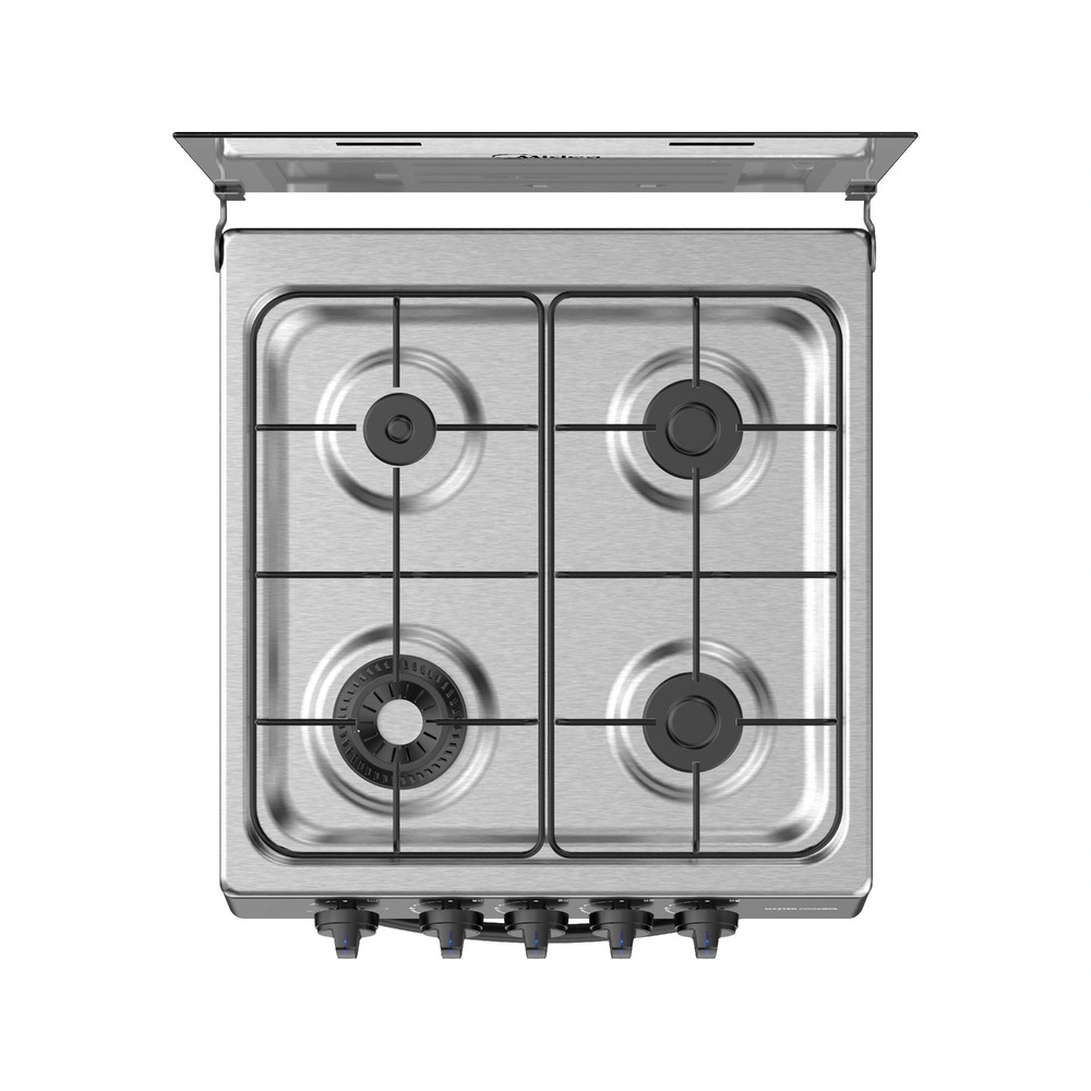 COCINA DE PIE A GAS MIDEA 4 HORNILLAS MGS20FS2LFABB-PE ACERO INOXIDABLE - 9