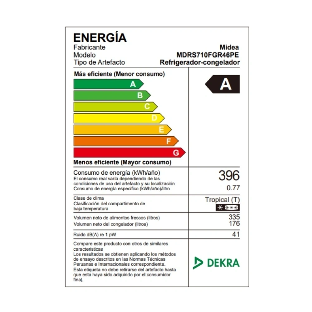 REFRIGERADORA MIDEA SIDE BY SIDE 511 L MDRS710FGR46PE - 8