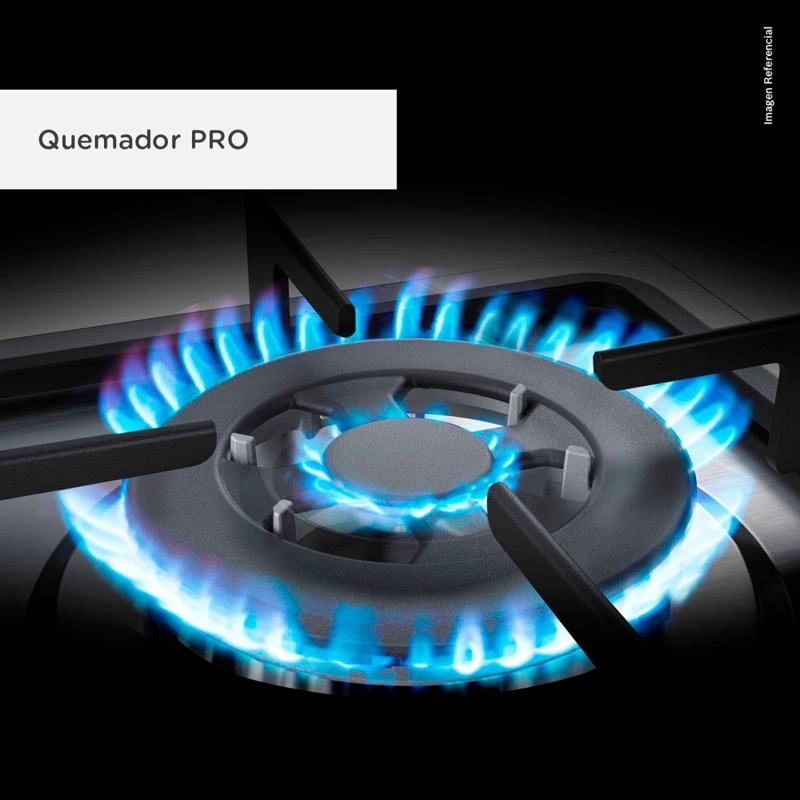 COCINA ENCIMERA A GAS BOSCH PGH6B5B90 ACERO INOXIDABLE - 3