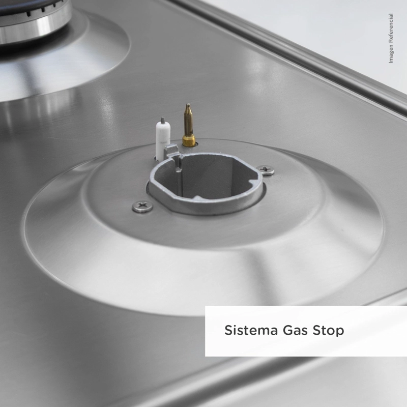 COCINA ENCIMERA A GAS BOSCH PGH6B5B90 ACERO INOXIDABLE - 6