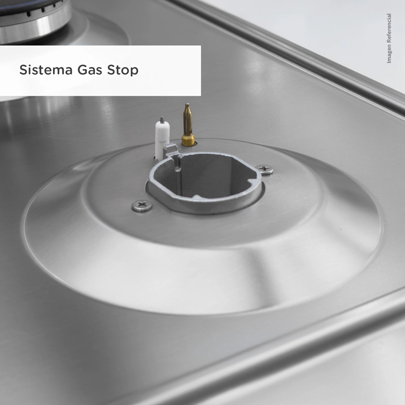 COCINA ENCIMERA A GAS BOSCH PCR9A5B90 5G-90 ACERO INOXIDABLE - 7