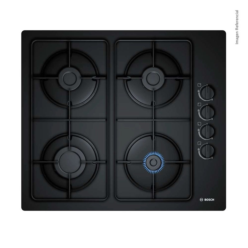 COCINA ENCIMERA A GAS  BOSCH POP6B6B80 4G-60 NEGRO - 2