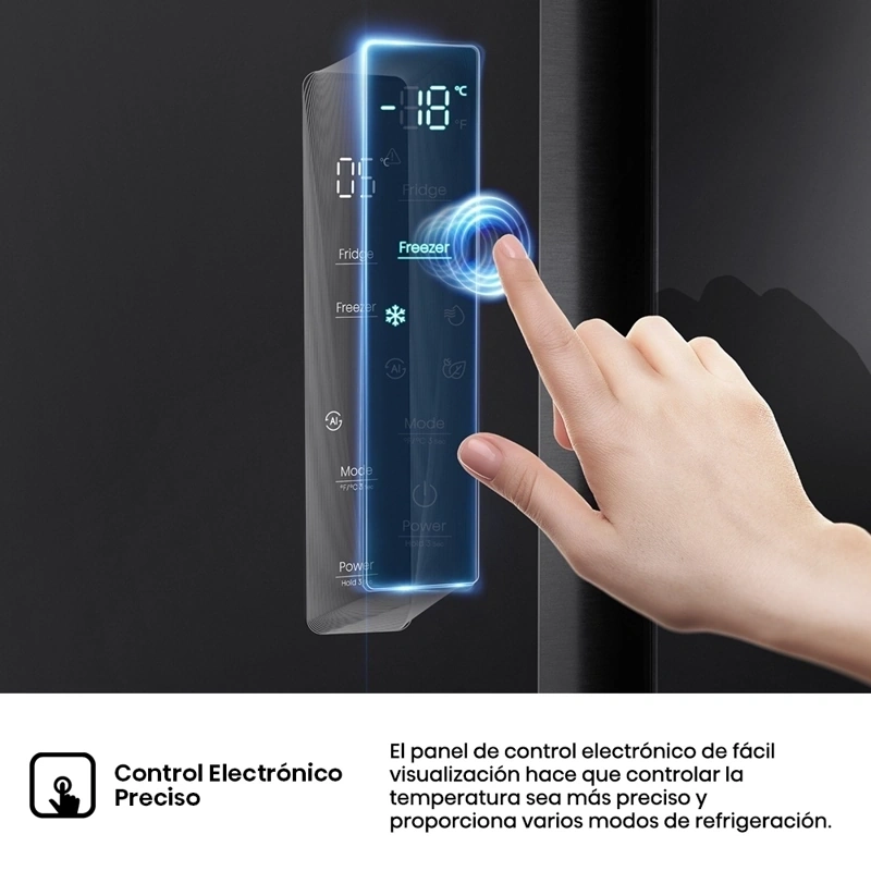 REGRIGERADORA HISENSE SIDE BY SIDE 529L RS3P558NM11 - 7