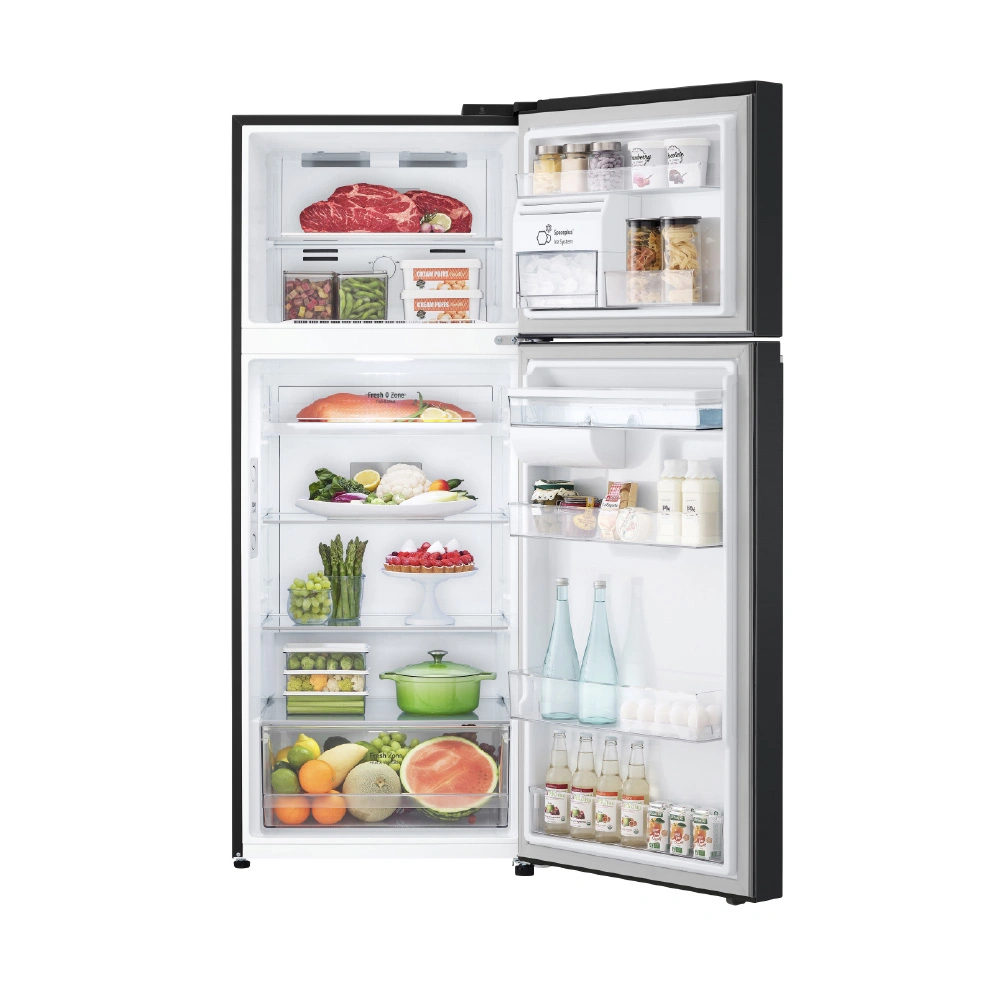 REFRIGERADORA LG 383L VT40APMC TOP FREEZER CLEANING TIME PLATEADO - 5