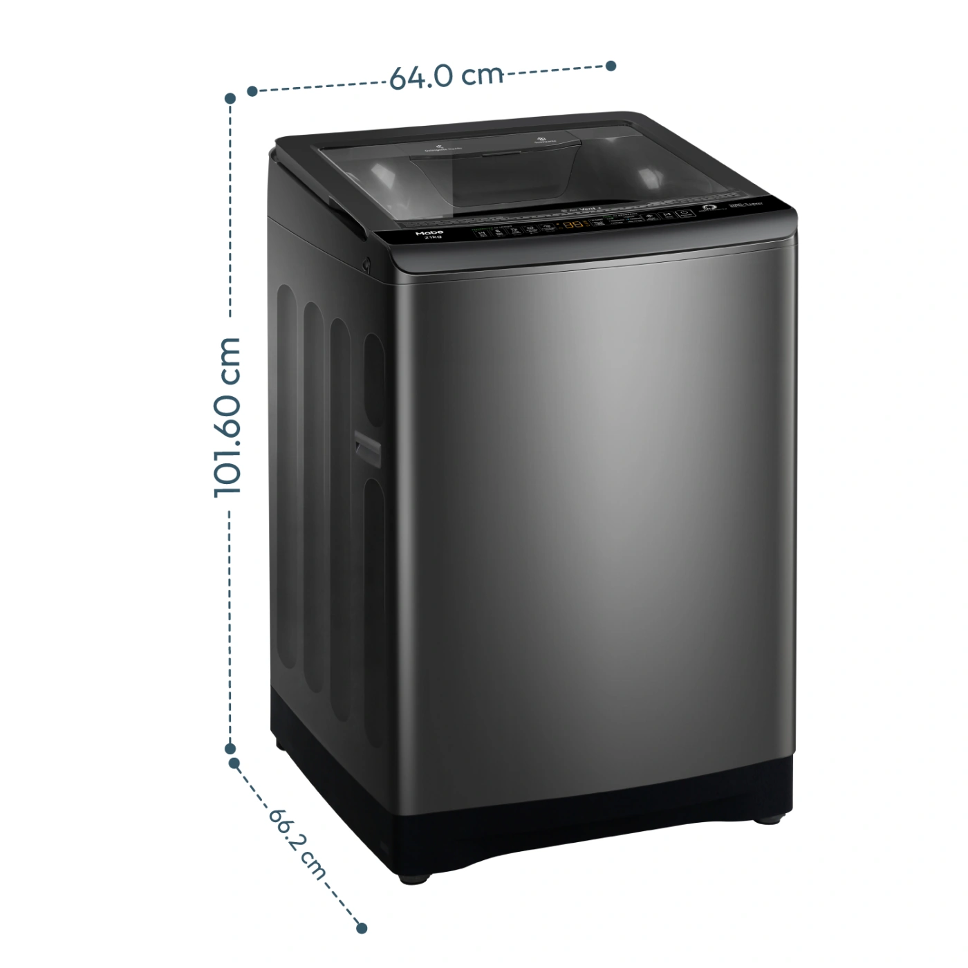 LAVADORA MABE 21KG CARGA SUPERIOR AQUA SAVER GREEN LMA1220WDGBB0 - 4