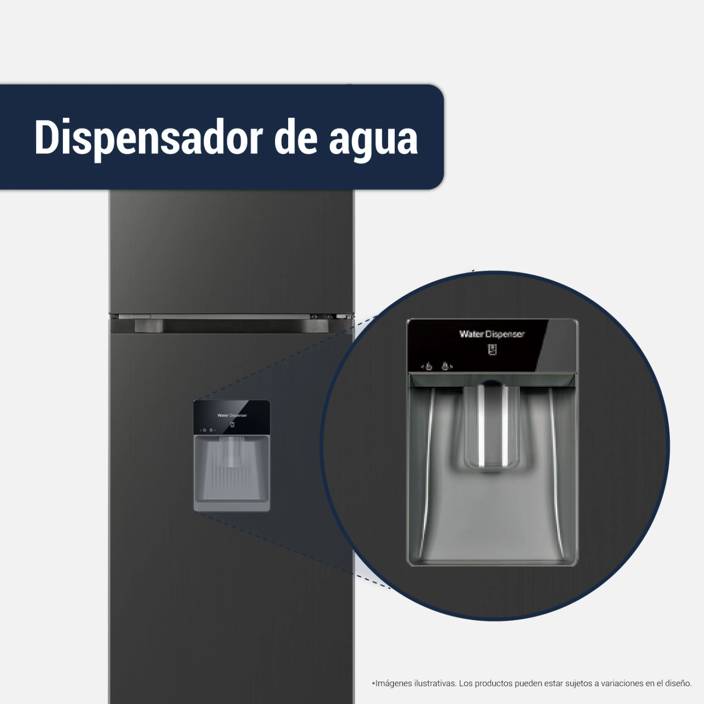 REFRIGERADORA HYUNDAI TOP FREEZER NO FROST HYRF302NF 298L - 5