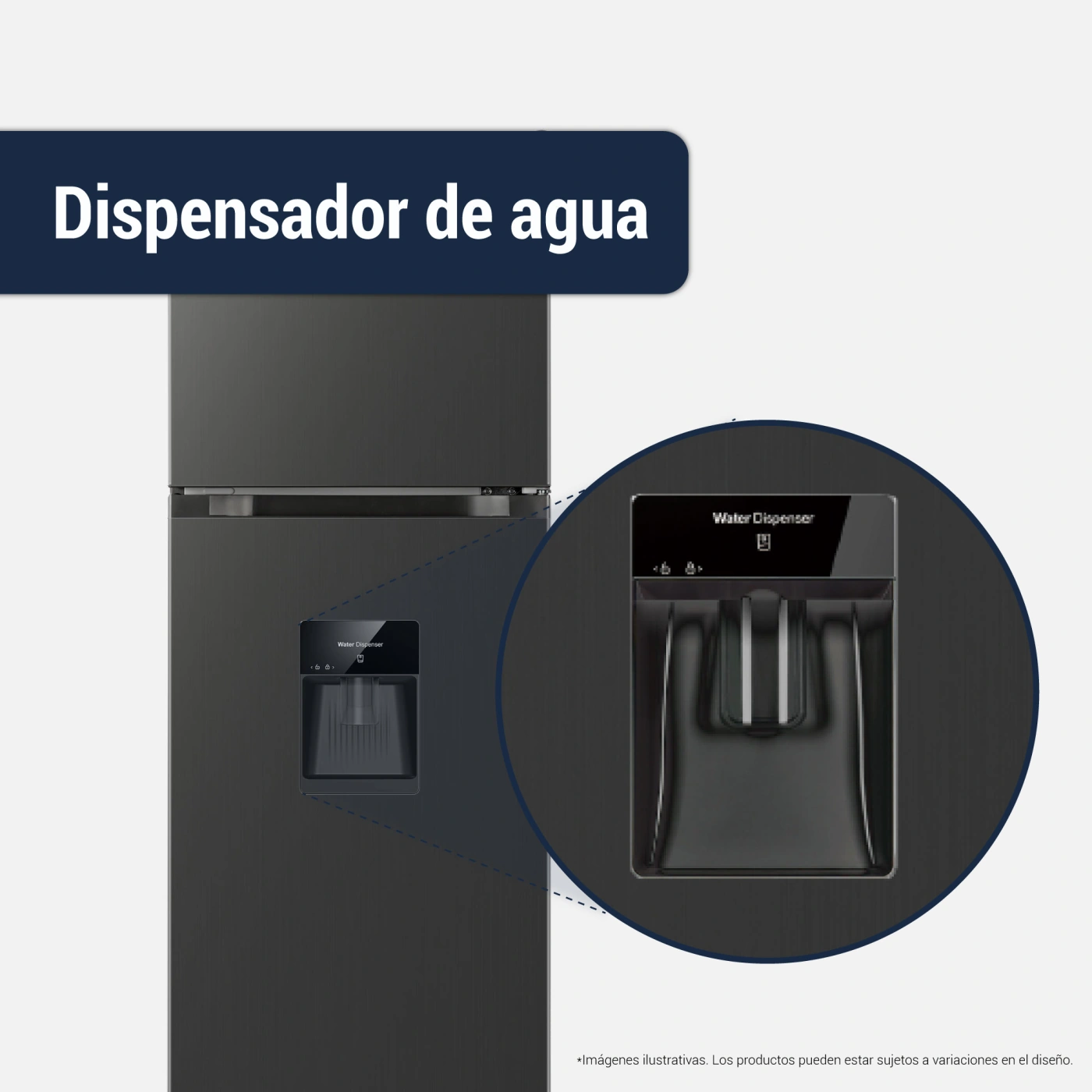 REFRIGERADORA HYUNDAI TOP FREEZER NO FROST HYRF302NF 298L - 5