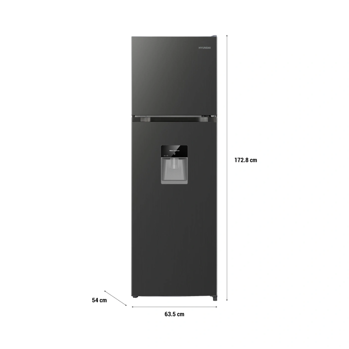 REFRIGERADORA HYUNDAI TOP FREEZER NO FROST HYRF302NF 298L - 6