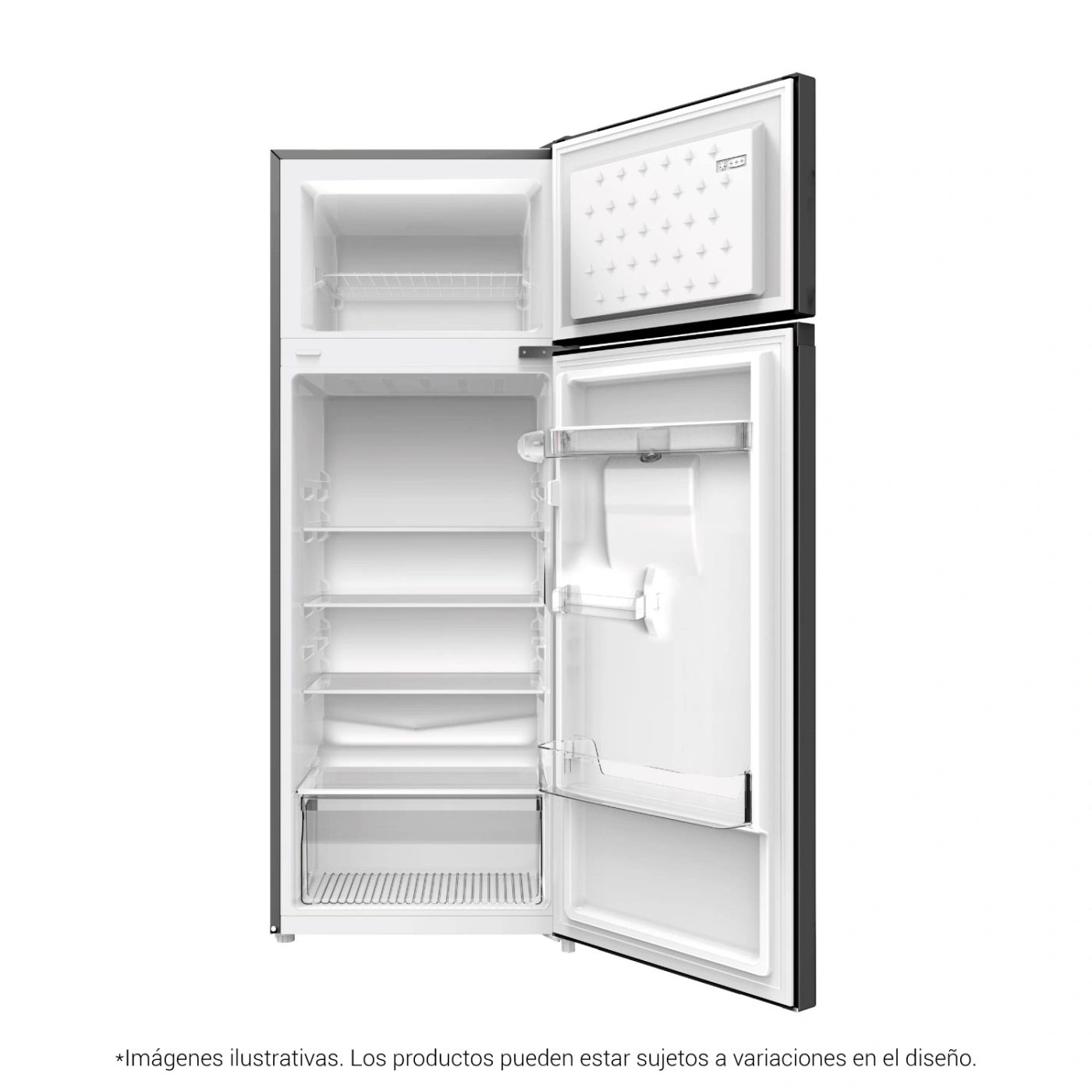 REFRIGERADORA HYUNDAI TOP FREEZER NO FROST HYRF2022NF 200L GRIS OSCURO - 2