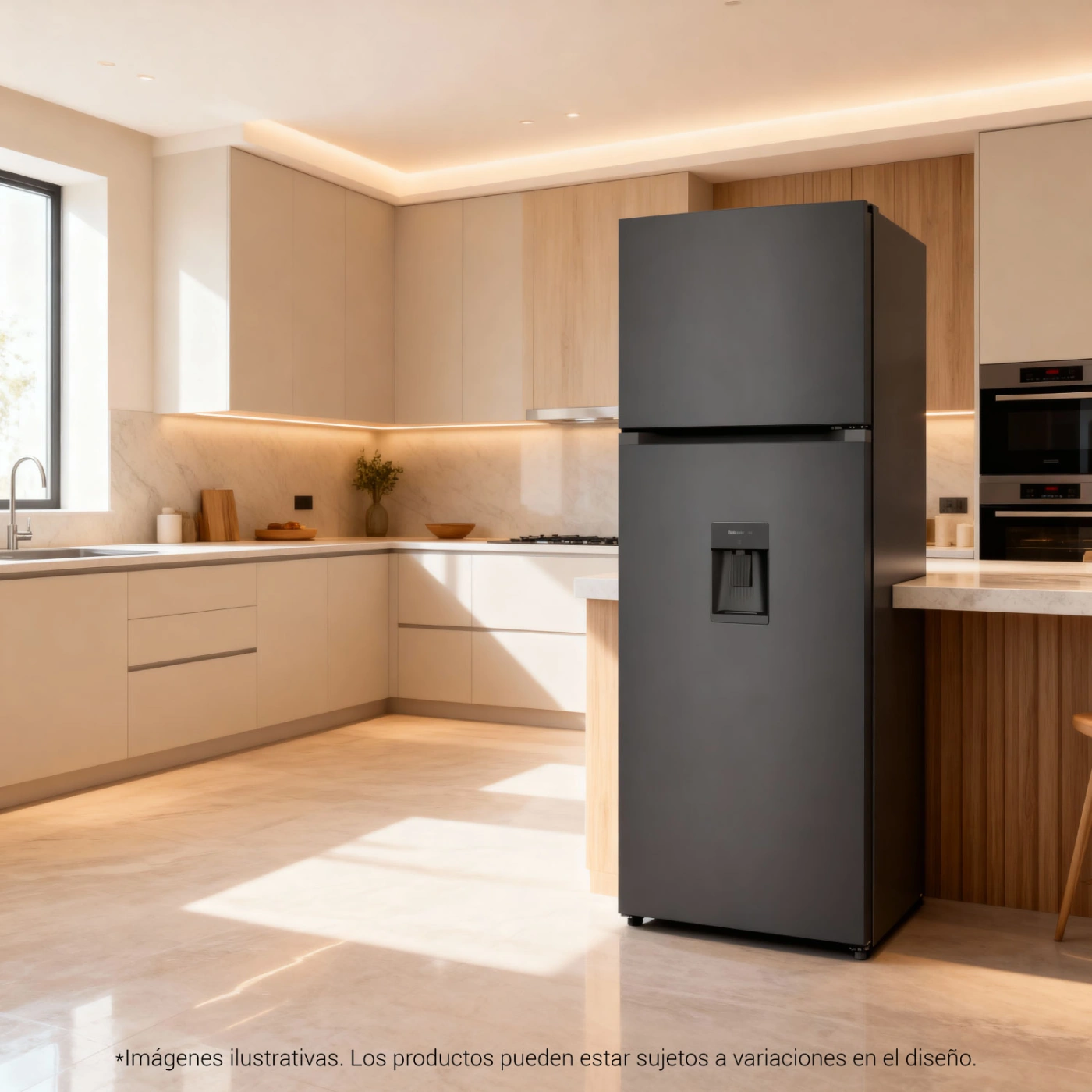 REFRIGERADORA HYUNDAI TOP FREEZER NO FROST HYRF4062IVNFM 406L NEGRO MÉTALICO - 6