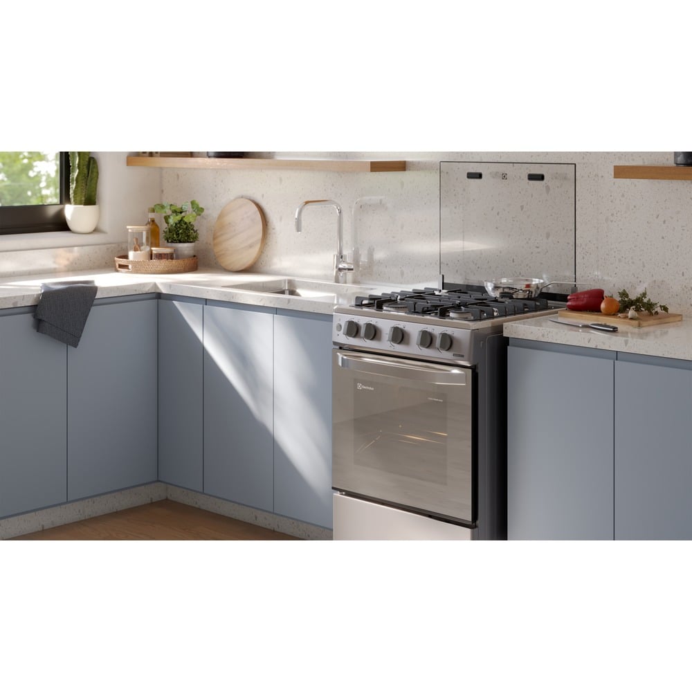 COCINA DE PIE GAS ELECTROLUX 4 HORNILLAS FE4GMR - 7