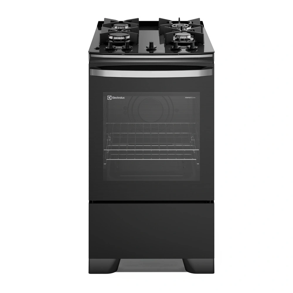 COCINA A GAS ELECTROLUX F4EGB FREESTANDING 4 QUEMADORES - 1