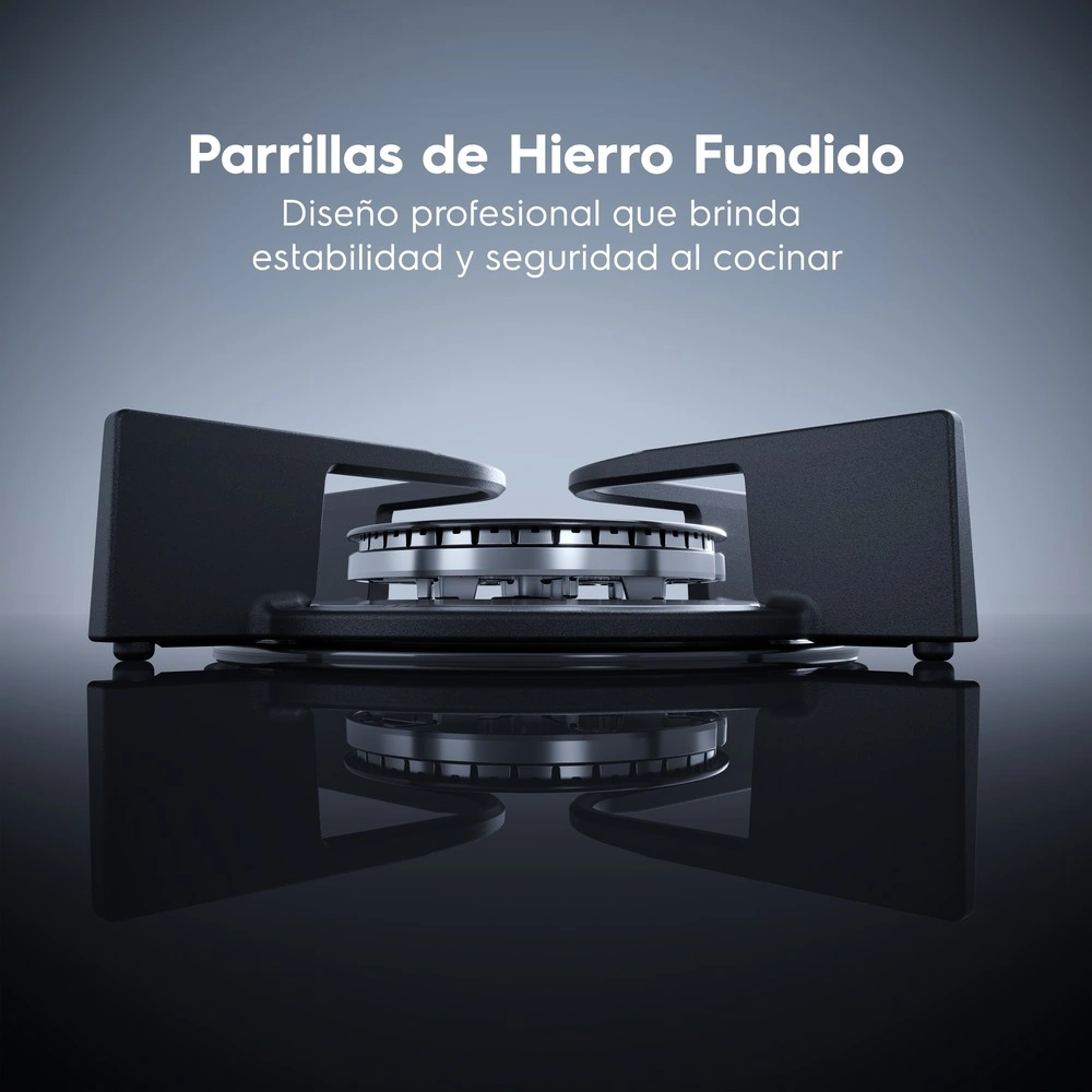 COCINA A GAS ELECTROLUX F5EGB FREESTANDING 5 QUEMADORES 76 CM - 6