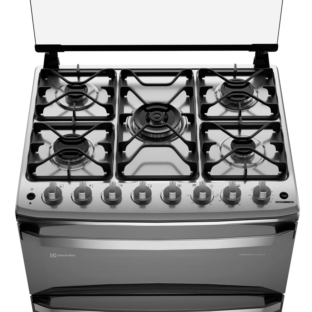 COCINA DE PIE GAS ELECTROLUX 5 HORNILLAS F5EDG - 5