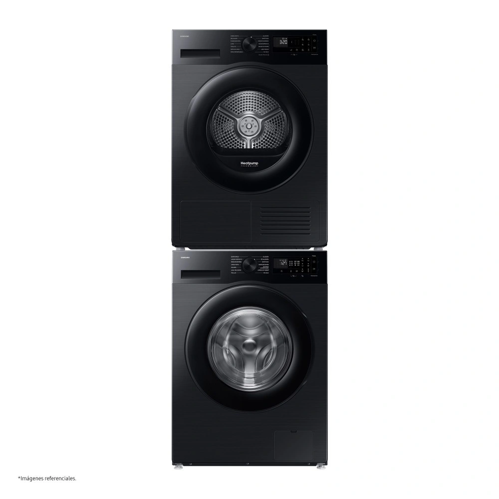 LAVADORA 10.5 KG AI ECOBUBBLE + SECADORA DE ROPA SAMSUNG BOMBA DE CALOR 9 KG - 4
