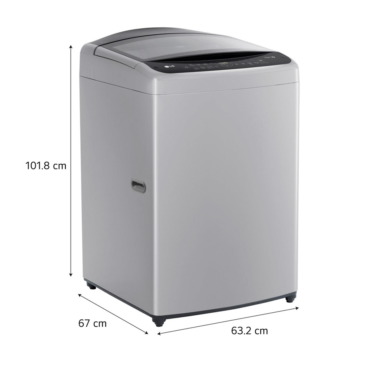 LAVADORA LG 19KG CARGA SUPERIOR AI DD INTELIGENCIA ARTIFICIAL WT19DV6T - 2