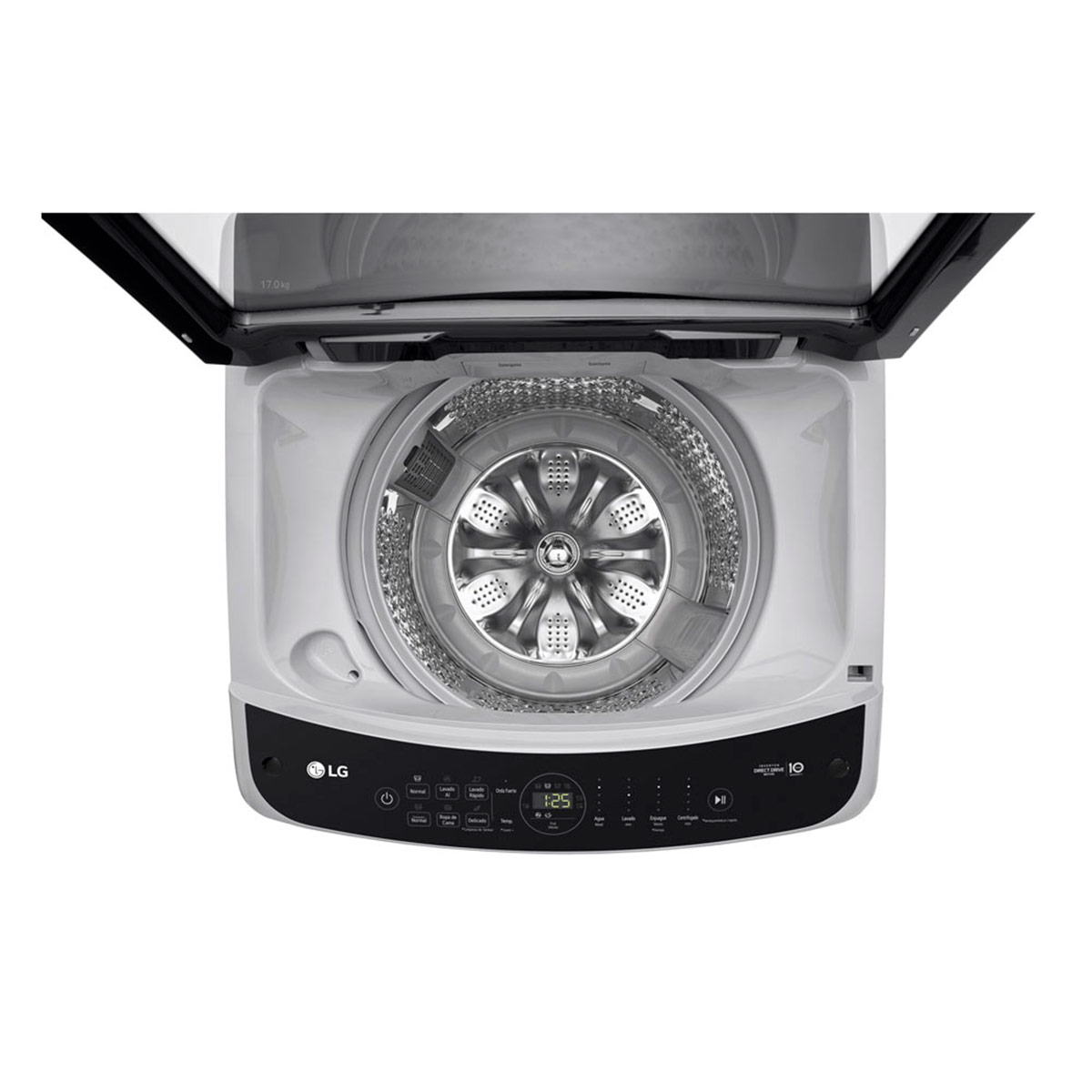 LAVADORA LG 19KG CARGA SUPERIOR AI DD INTELIGENCIA ARTIFICIAL WT19DV6T - 14