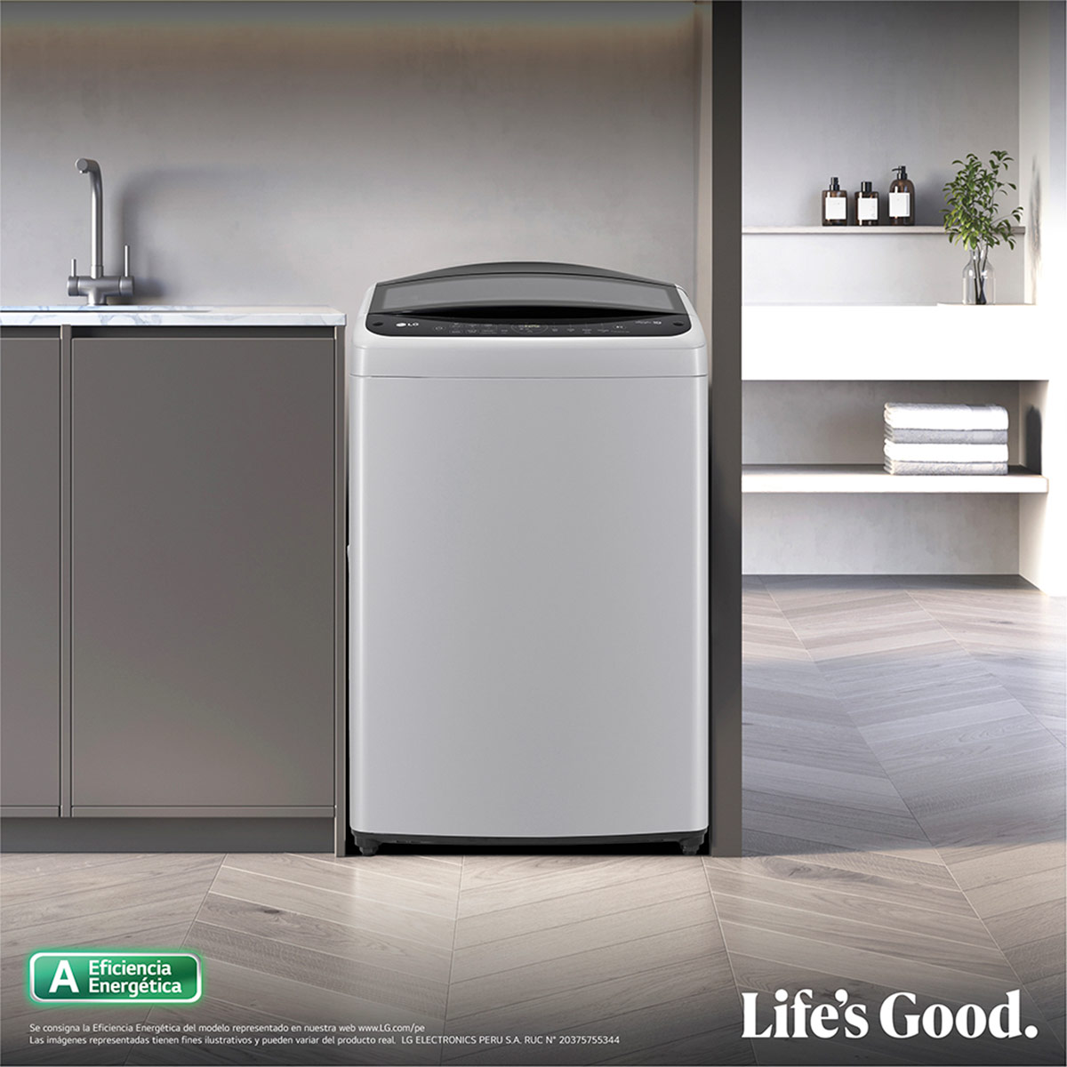 LAVADORA LG 19KG CARGA SUPERIOR AI DD INTELIGENCIA ARTIFICIAL WT19DV6T - 10