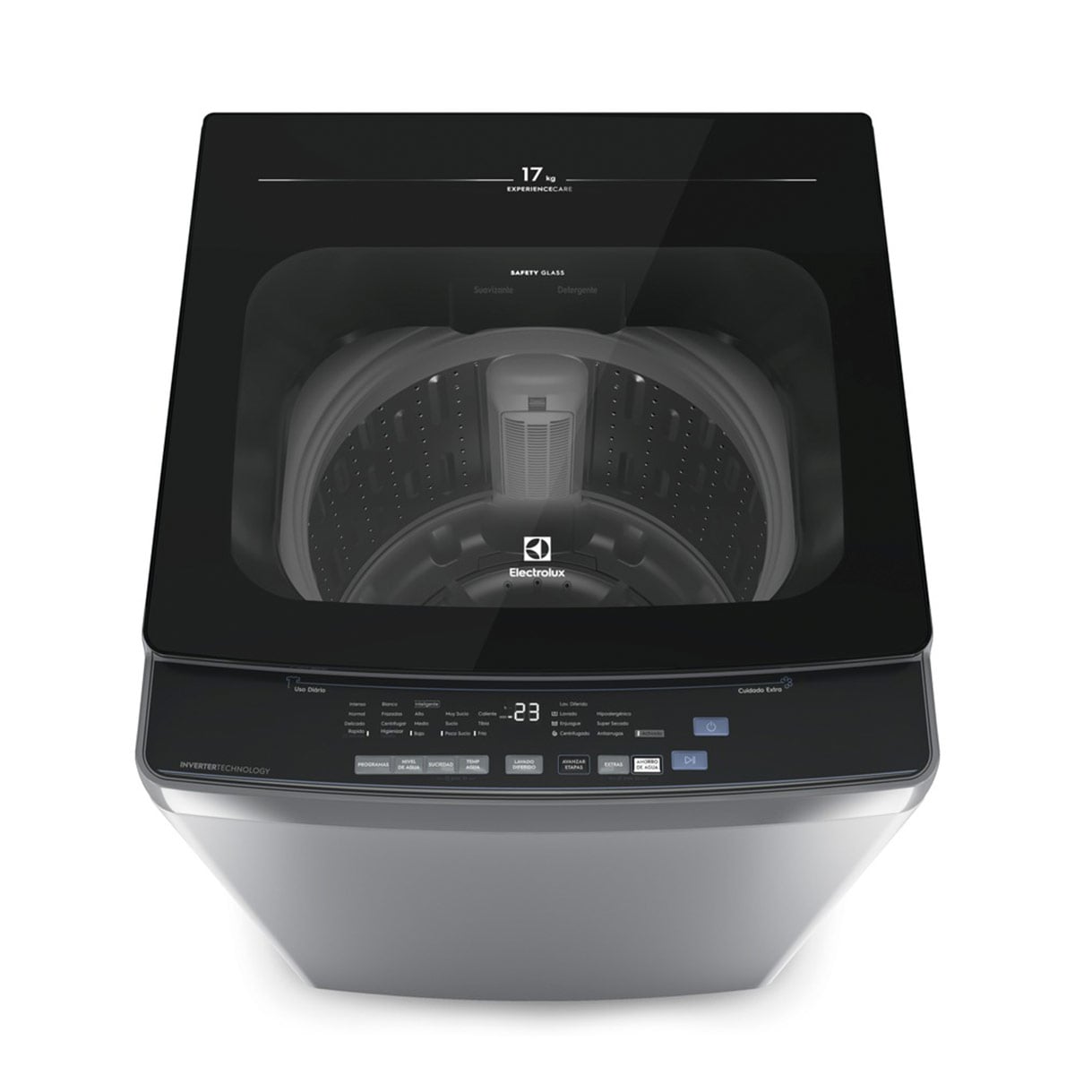 LAVADORA ELECTROLUX 17KG CARGA SUPERIOR SILENT INVERTER TECHNOLOGY EWIJ17F2XSYG - 3