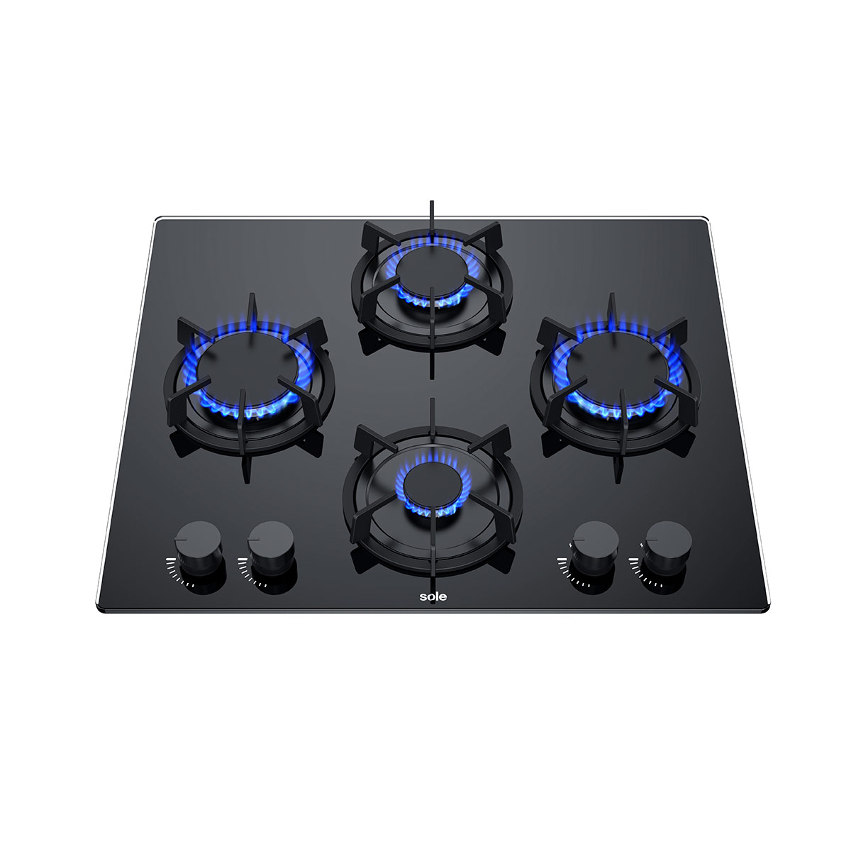 COCINA EMPOTRABLE A GAS SOLE 4 HORNILLAS 3120SOLCO078 - 3