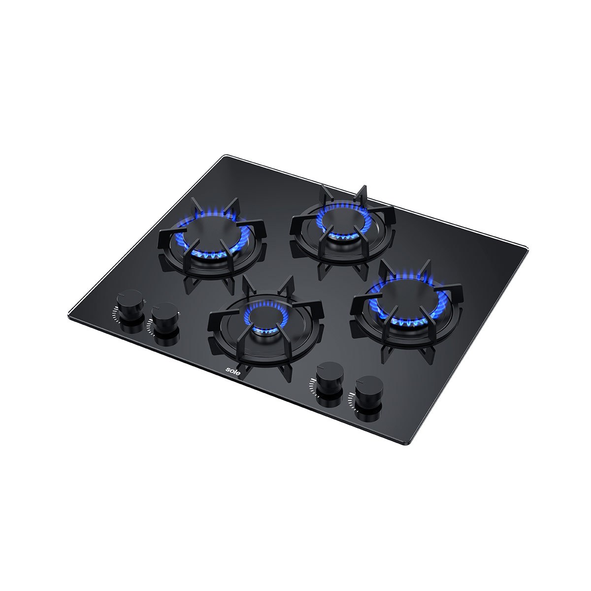 COCINA EMPOTRABLE A GAS SOLE 4 HORNILLAS 3120SOLCO078 - 5