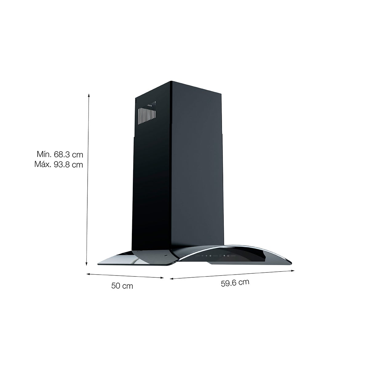 CAMPANA EXTRACTORA SOLE 60CM 3120TURE103CO - 4