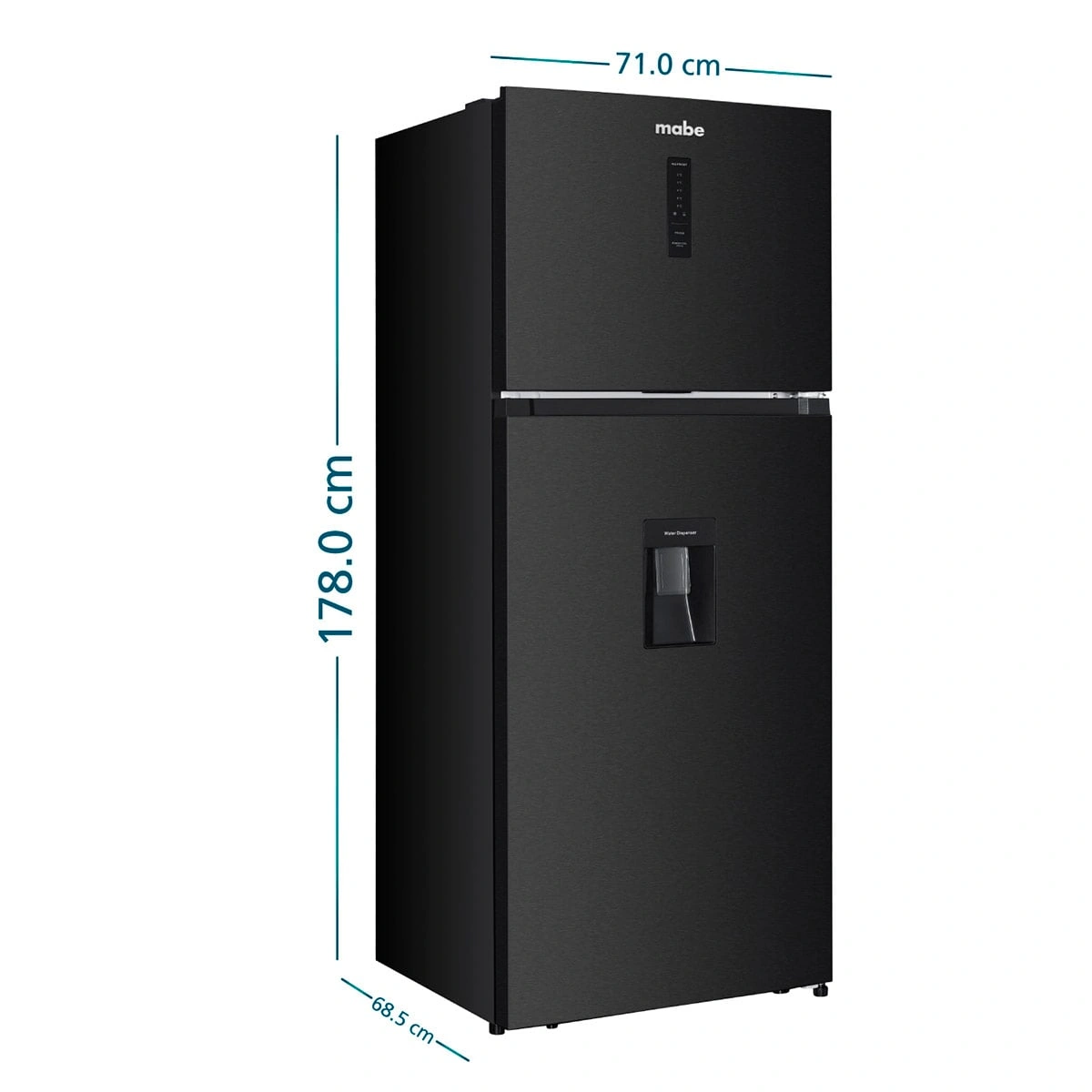REFRIGERADORA MABE TOP FREEZER NO FROST RMN415PAPRP0 417L - 3