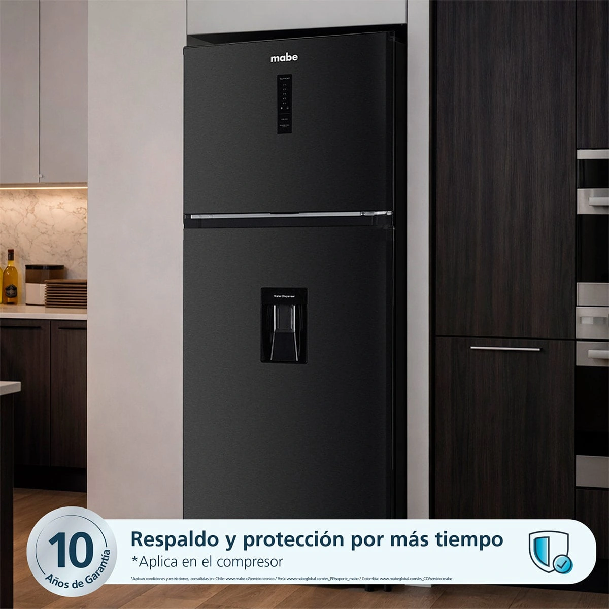 REFRIGERADORA MABE TOP FREEZER NO FROST RMN415PAPRP0 417L - 5