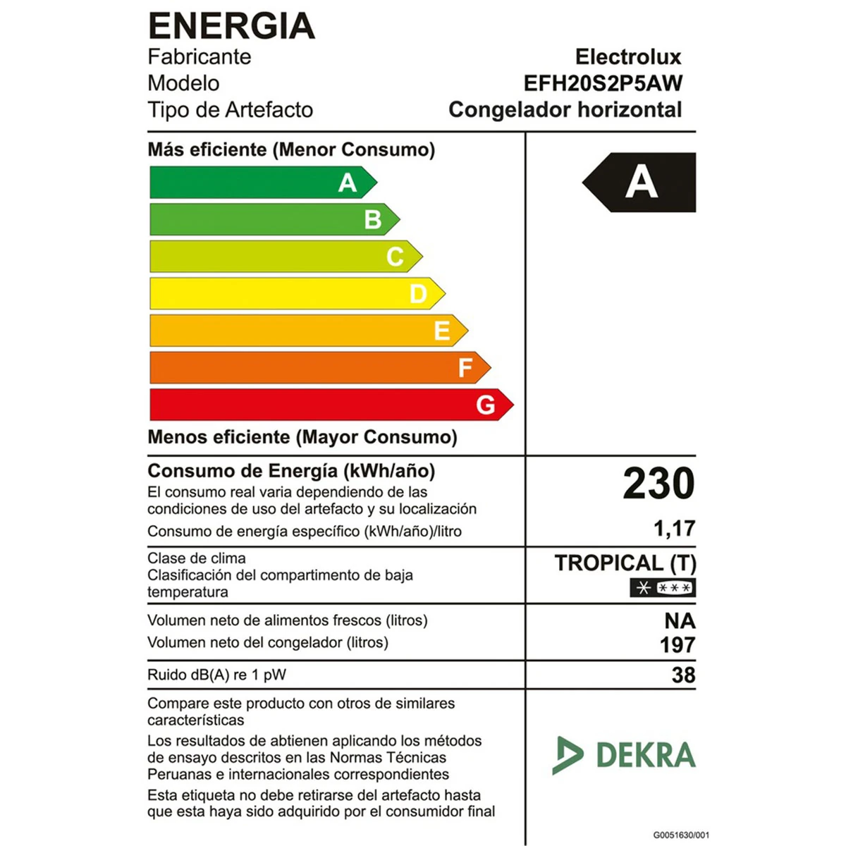 CONGELADORA ELECTROLUX 197L FROST EFH20S2P5AW - 8