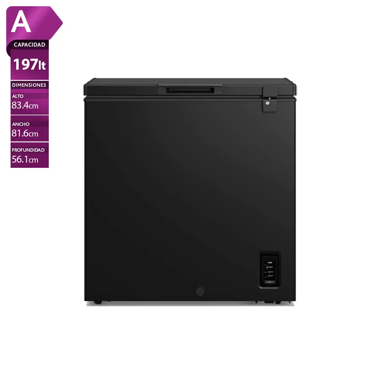 CONGELADORA ELECTROLUX 197L FROST EFH20S2P5AW - 1